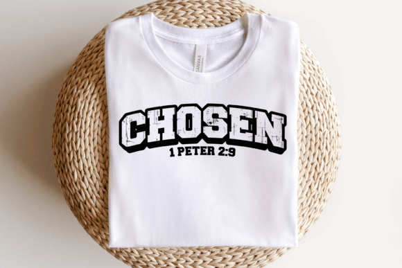 1 Peter 2 9 Chosen Christian Faith Shirt Graphics & T-Shirt Designs