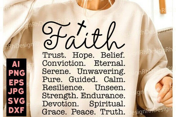 Faith Words Svg Inspirational: A Designer's Review