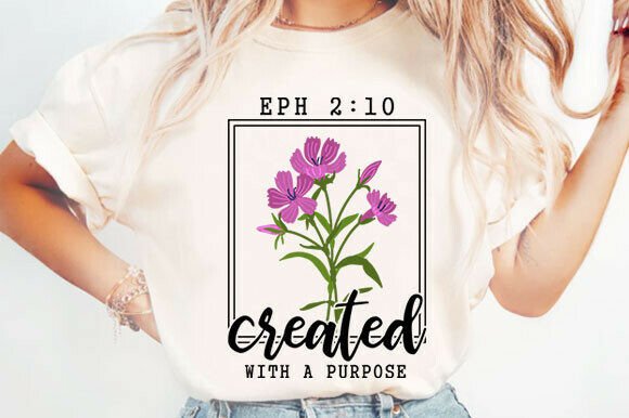 Floral Christian Jesus Png: Graphics for T-Shirt Designs
