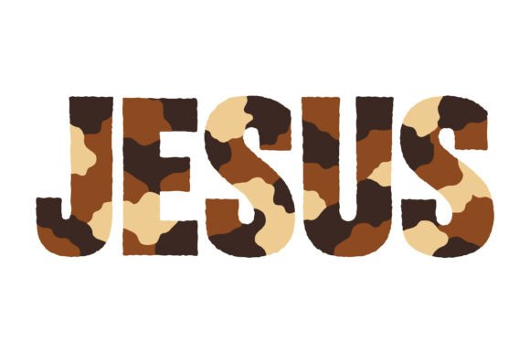 Jesus Cowhide Typography Design Graphics T-Shirt Resources