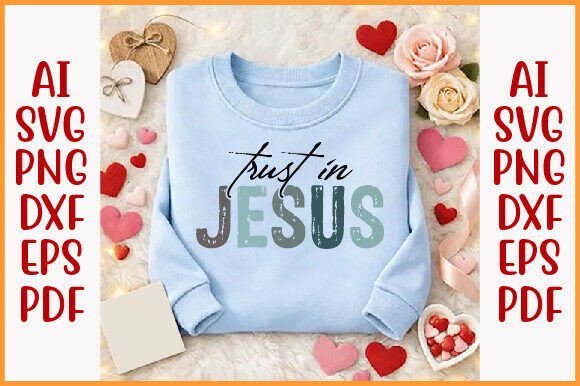 Trust in Jesus PNG Design: A Designer's Review